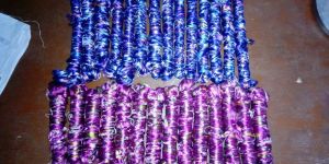 Ikat Silk Warps