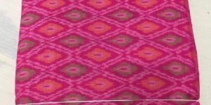 Ikkat Seeko Fabric