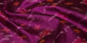 Raw Ikat Silk Fabric