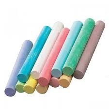 Multi Colored Chalk Sticks