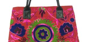 Embroidered Multi Color Suzani Handbag