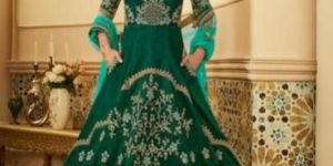 Ashirwad Silk Embroidered Work Anarkali Suit