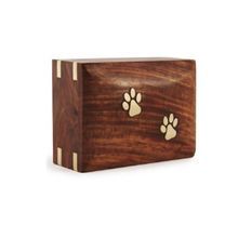 Wooden Dog Pet Cremation Urns
