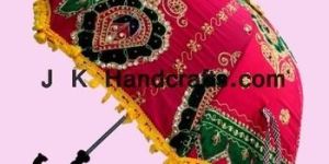 EMBROIDERED HANDMADE UMBRELLA