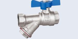 BRASS FILTER BALL VALVE