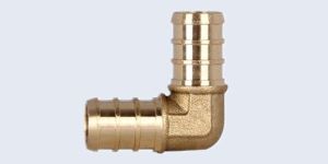LEAD-FREE ELBOW BRASS HOSE FITTING