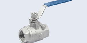 TWO PC STAINLESS STEEL BALL VALVE