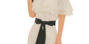 off Shoulder Western Dress