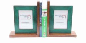 BOOKENDS GREEN