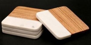 Square Marble Coaster