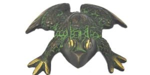 CARVINGS LEAPING FROG