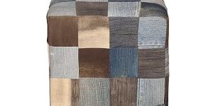 CASUAL PATTERNED OTTOMAN