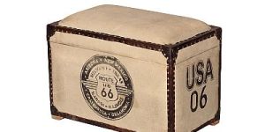 STORAGE WOODEN TRUNK