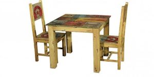 STUDY TABLE WITH CHAIRS