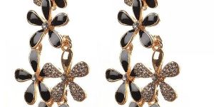 American Diamond Dangler Earrings