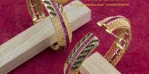 Gold Plated Tantalizing Bangles