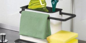 BATHROOM SINK ORGANIZER RACK