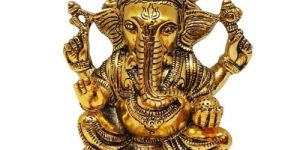 Aluminium Ganesh Statue