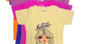 Girls Cotton T Shirt