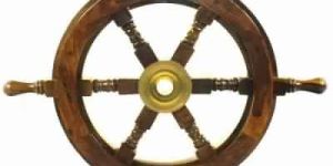 Wooden Ship Wheel