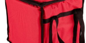 Red Insulated Delivery Bag
