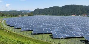 Ground Mounted Solar Power Panel