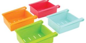 Plastic Fridge Storage Rack