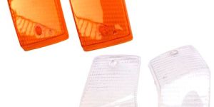Vespa PX PX80 / 200 PE Lusso T5 LML Rear Indicator Orange / Clear Lens Set