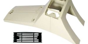 Vespa PX150 VNX VBX VSX Stella LML Steering Column Cover Black Grill Plastic