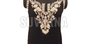 Neck Embroidered Kurti