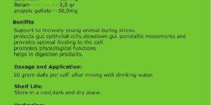 Calf Care Animal Feed Supplement