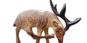 Aluminium Deer Sculptures