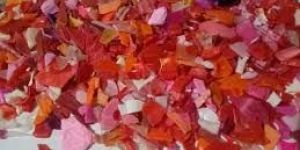Coloured HDPE Grinding Flakes