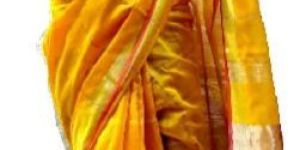 Handloom Silk Cotton Zari Pallu Saree