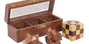 Wooden Puzzle Game Plate Tray Educational Toy