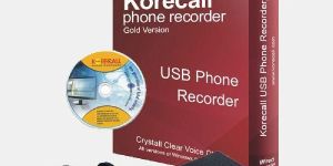 KORECALL 1 LINE USB PHONE RECORDER