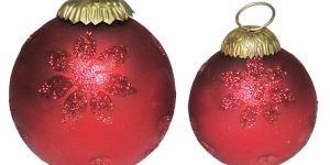 Coloured Glass Christmas Hanging