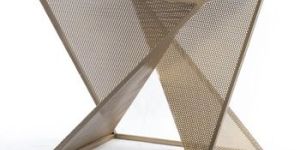 Perforated Sheet End Table