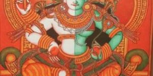Ardhanarishwara Painting