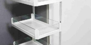 Glass Side Mounted Rack