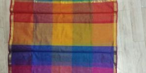 Multicoloured Checked Dupatta