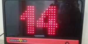 Wireless Token Number Display System for 1 OPD