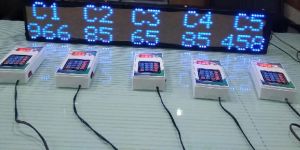 Wireless Token Number Display System.