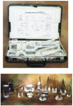 GEOMETRICAL SET, ACRYLIC