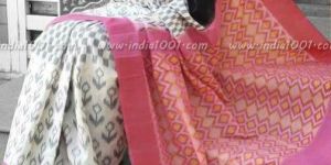 Ikkat Cotton Saree