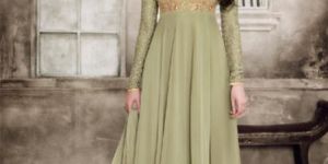 Sparky Light Green Anarkali Salwar Suit