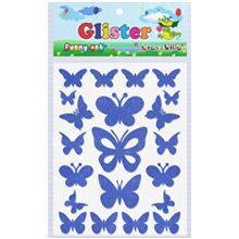 Butterfly Glitter Sticker