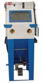 Cabinet Type Abrasive Blasting Machine