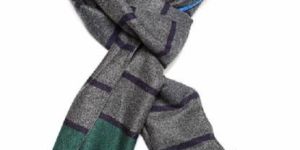 Mens Striped Muffler