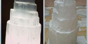 Selenite Lamp